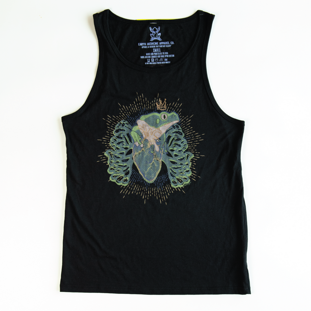 King of The Heart Vintage Tank Top (Unisex)
