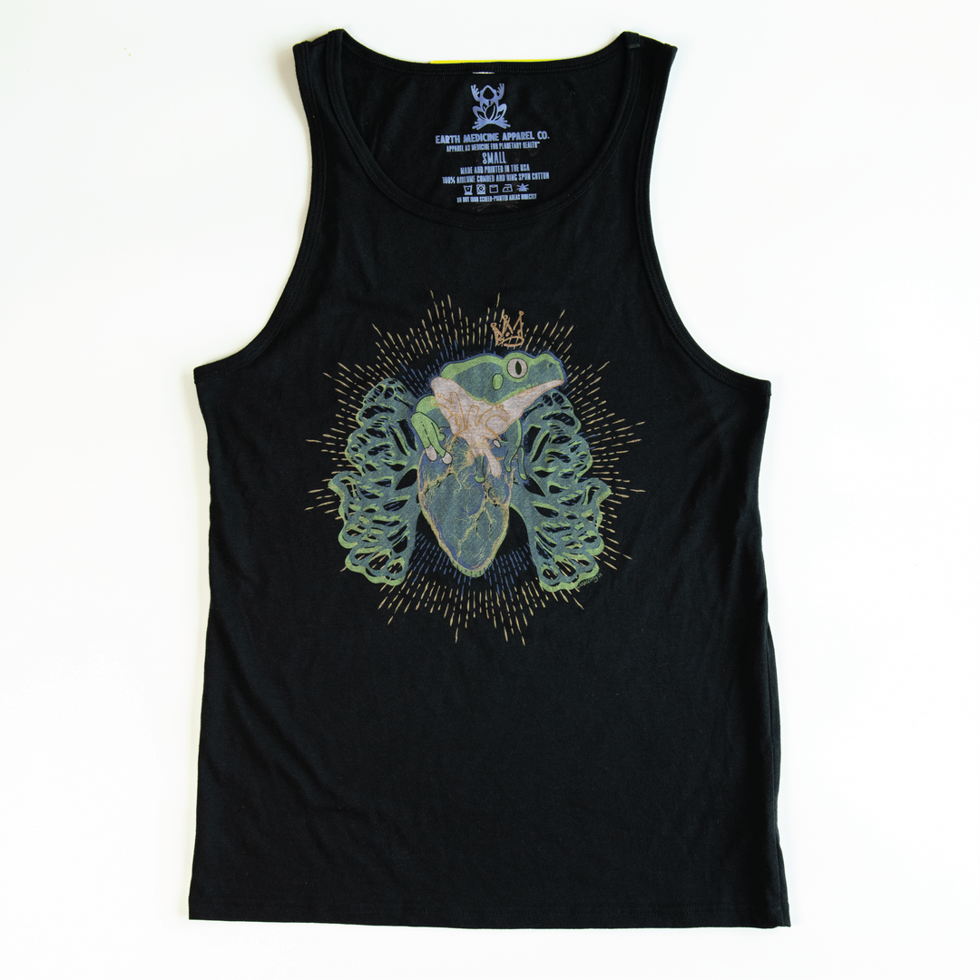 King of The Heart Vintage Tank Top (Unisex)