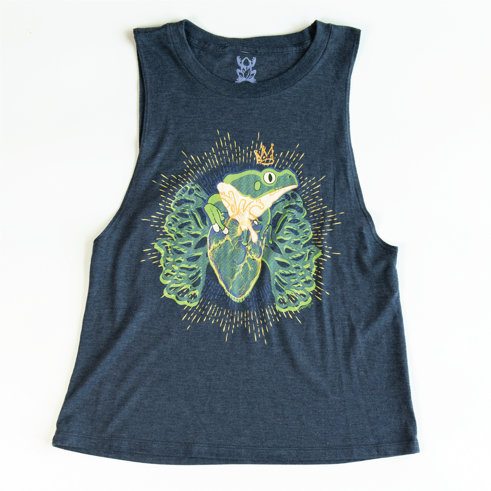 King of The Heart Muscle Tank (Femme)